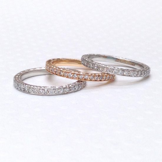 Diamond eternity rings